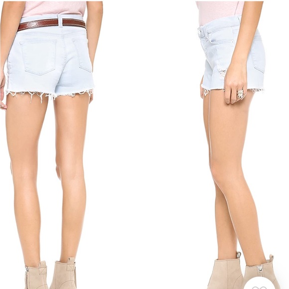 J brand very light blue shorts - Picture 2 of 9